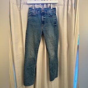 MOTHER Women's Skinny Jeans in Classic Blue